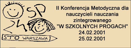 Materiay konferencji metodycznej dla nauczycieli nauczania pocztkowego